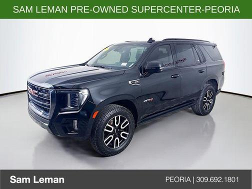 Onyx Black 2023 GMC Yukon AT4