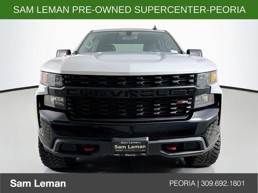 Silver Ice Metallic 2019 Chevrolet Silverado 1500 Custom Trail Boss
