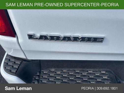 Bright White Clearcoat 2026 RAM 1500 Laramie