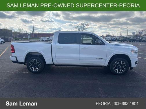 Bright White Clearcoat 2026 RAM 1500 Laramie