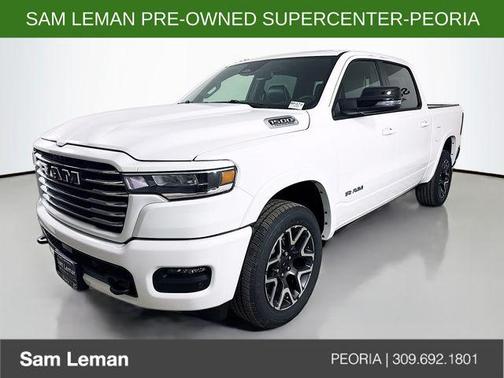 Bright White Clearcoat 2026 RAM 1500 Laramie