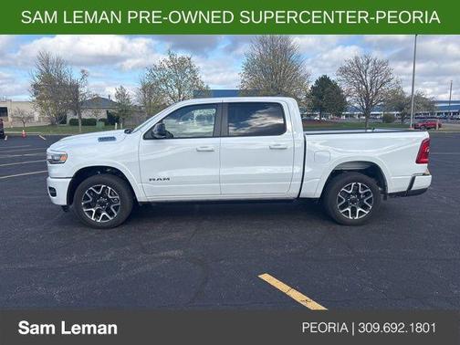 Bright White Clearcoat 2026 RAM 1500 Laramie
