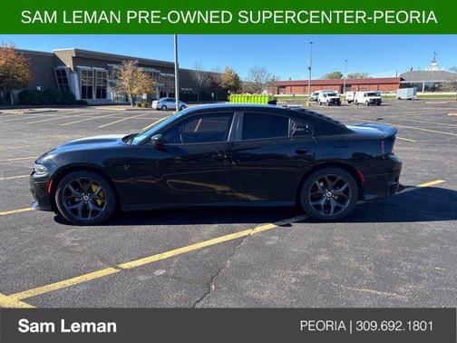 Pitch Black Clearcoat 2019 Dodge Charger GT
