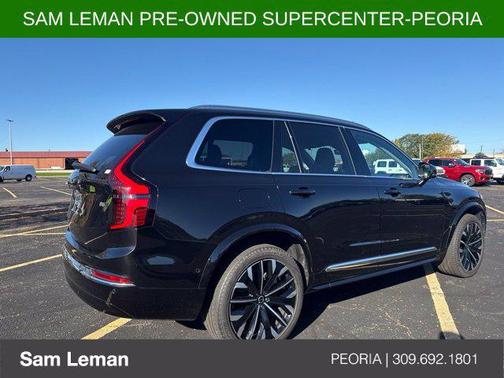 Onyx Black Metallic 2025 Volvo XC90 B6 Plus 7-Seater