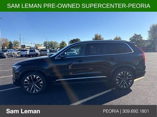 Onyx Black Metallic 2025 Volvo XC90 B6 Plus 7-Seater