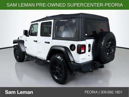 Bright White Clearcoat 2022 Jeep Wrangler Unlimited Sport