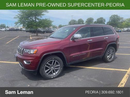 Velvet Red Pearlcoat 2017 Jeep Grand Cherokee Limited