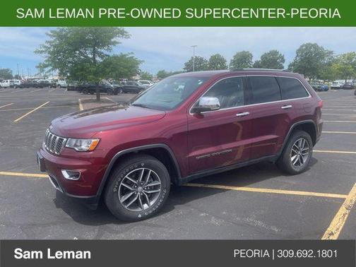Velvet Red Pearlcoat 2017 Jeep Grand Cherokee Limited