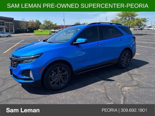 Riptide Blue Metallic 2024 Chevrolet Equinox FWD RS