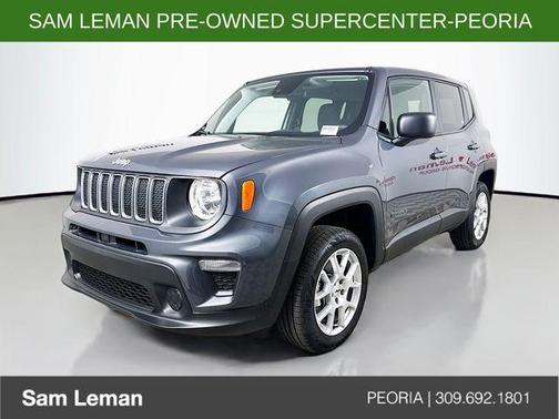 Graphite Gray 2023 Jeep Renegade Latitude