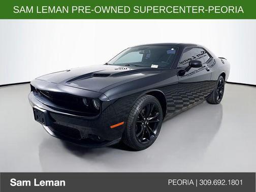 Pitch Black Clearcoat 2018 Dodge Challenger SXT