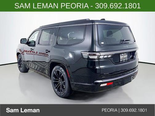 High Gloss Black 2026 Jeep Grand Wagoneer Summit Reserve