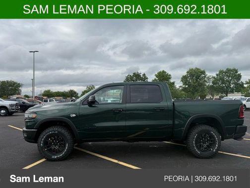 Serrano Green Metallic 2026 RAM 1500 Rebel