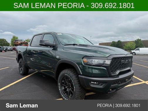 Serrano Green Metallic 2026 RAM 1500 Rebel