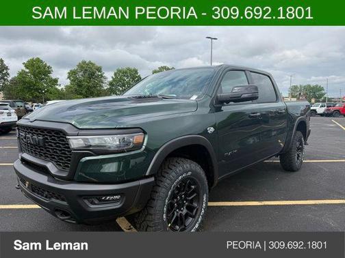 Serrano Green Metallic 2026 RAM 1500 Rebel