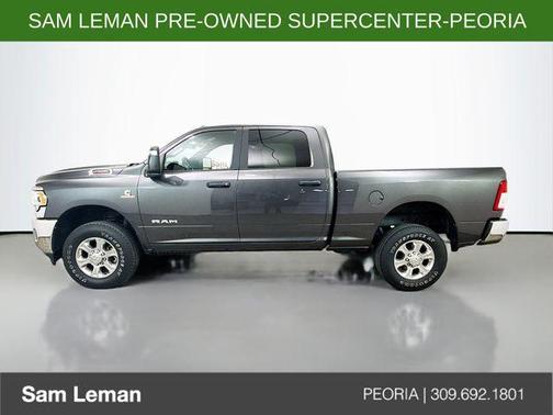 Granite Crystal Metallic Clearcoat 2023 RAM 2500 Big Horn Crew Cab 4x4 6'4' Box