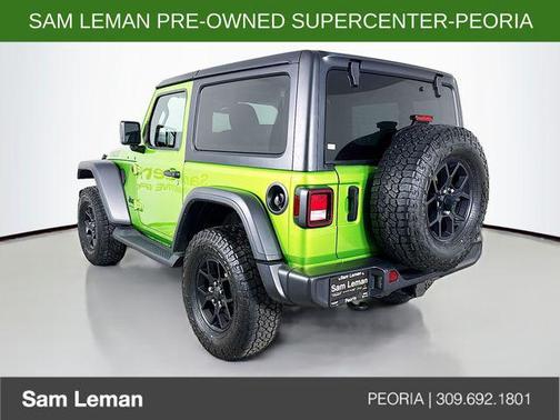 Mojito Clearcoat 2025 Jeep Wrangler Willys