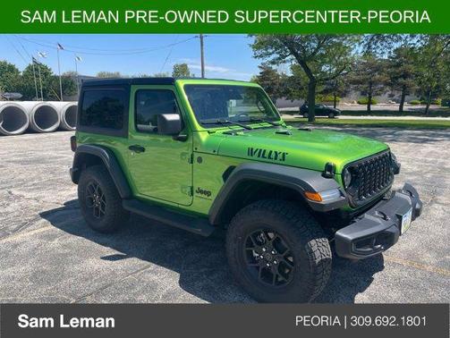 Mojito Clearcoat 2025 Jeep Wrangler Willys