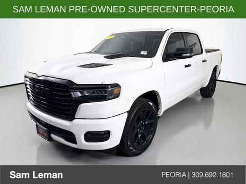 Bright White Clearcoat 2026 RAM 1500 Laramie