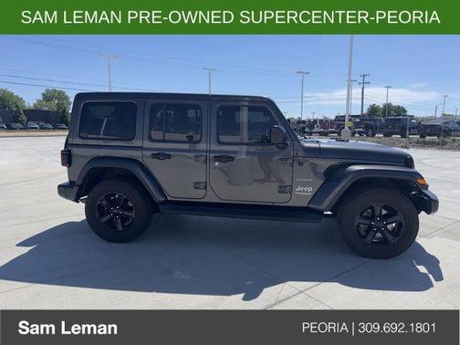 Granite Crystal Metallic 2018 Jeep Wrangler Unlimited Sahara
