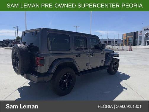 Granite Crystal Metallic 2018 Jeep Wrangler Unlimited Sahara