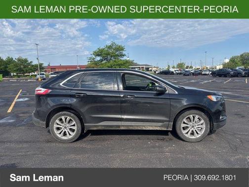 AGATE BLACK METALLIC 2024 Ford Edge Titanium