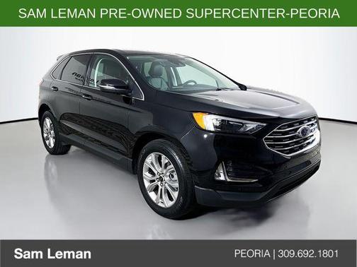 AGATE BLACK METALLIC 2024 Ford Edge Titanium