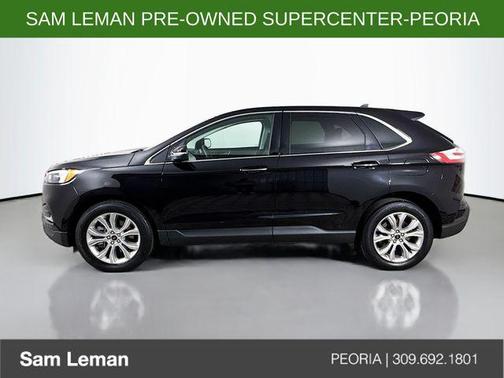 AGATE BLACK METALLIC 2024 Ford Edge Titanium