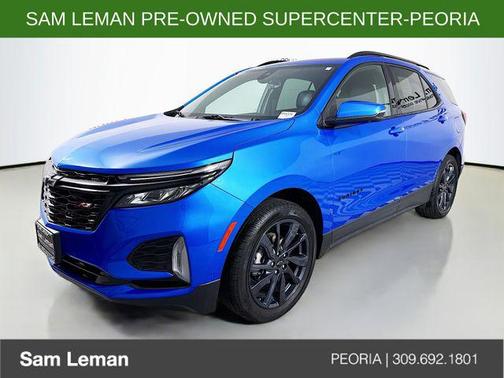 Riptide Blue Metallic 2024 Chevrolet Equinox FWD RS