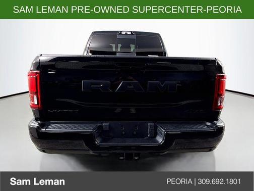 Diamond Black Crystal Pearlcoat 2025 RAM 2500 Limited Mega Cab 4x4 6'4' Box