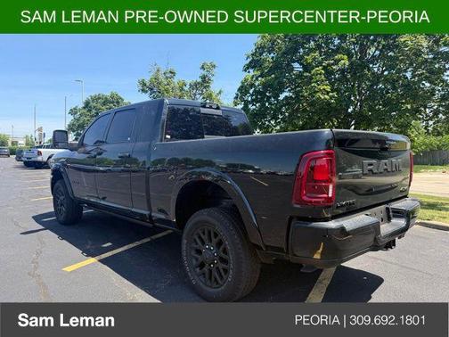 Diamond Black Crystal Pearlcoat 2025 RAM 2500 Limited Mega Cab 4x4 6'4' Box