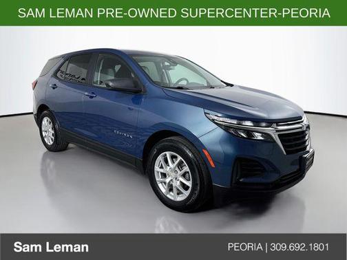 Lakeshore Blue Metallic 2024 Chevrolet Equinox LS