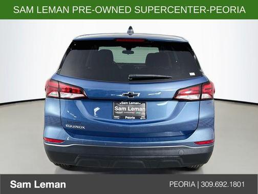 Lakeshore Blue Metallic 2024 Chevrolet Equinox LS