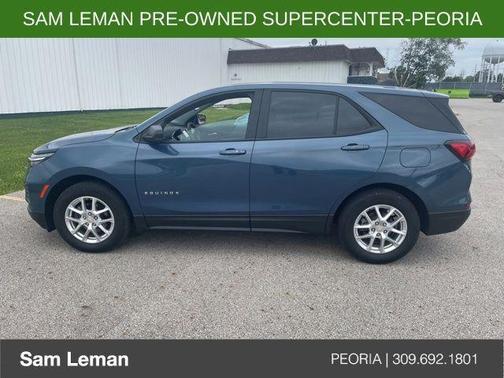 Lakeshore Blue Metallic 2024 Chevrolet Equinox LS