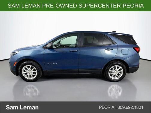 Lakeshore Blue Metallic 2024 Chevrolet Equinox LS