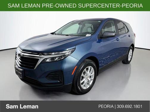 Lakeshore Blue Metallic 2024 Chevrolet Equinox LS