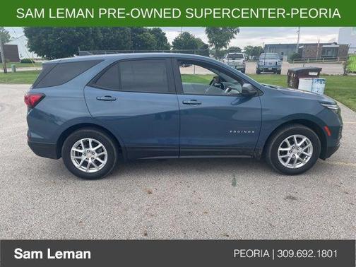 Lakeshore Blue Metallic 2024 Chevrolet Equinox LS