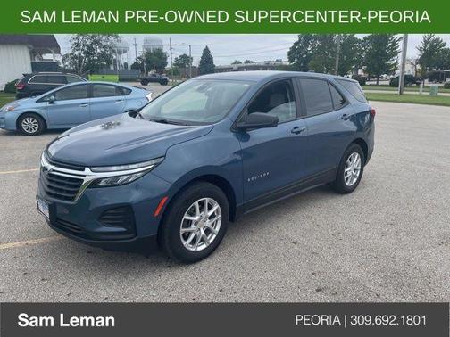 Lakeshore Blue Metallic 2024 Chevrolet Equinox LS
