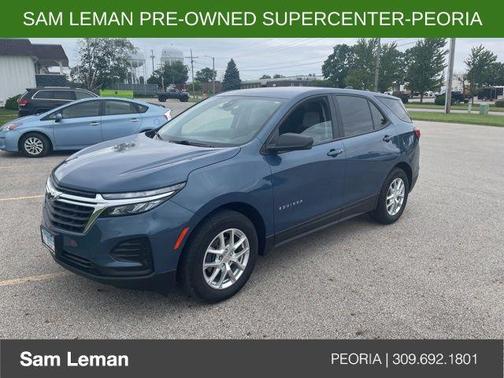 Lakeshore Blue Metallic 2024 Chevrolet Equinox LS
