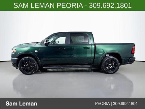 Serrano Green Metallic 2026 RAM 1500 Laramie