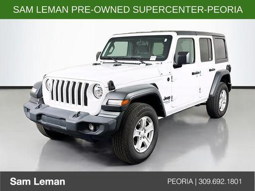 Bright White Clearcoat 2021 Jeep Wrangler Unlimited Sport
