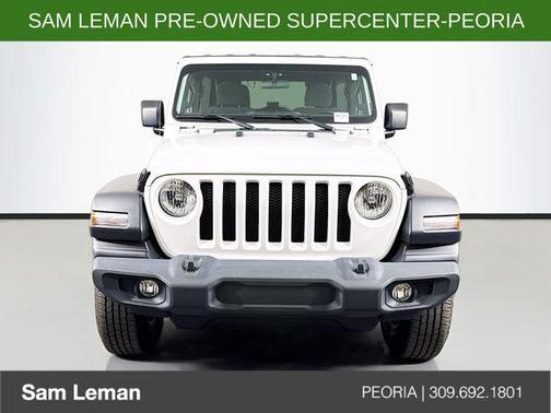 Bright White Clearcoat 2021 Jeep Wrangler Unlimited Sport