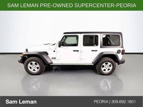 Bright White Clearcoat 2021 Jeep Wrangler Unlimited Sport