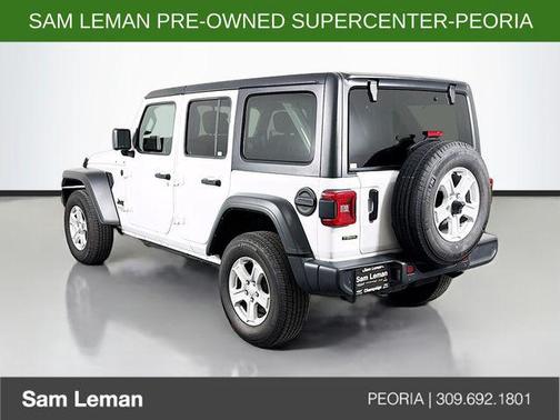 Bright White Clearcoat 2021 Jeep Wrangler Unlimited Sport