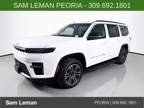 Bright White Clearcoat 2026 Jeep Grand Wagoneer 4x4