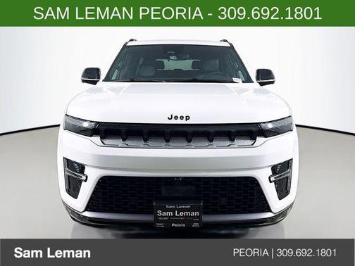 Bright White Clearcoat 2026 Jeep Grand Wagoneer 4x4