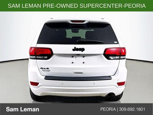 Bright White Clearcoat 2018 Jeep Grand Cherokee Altitude