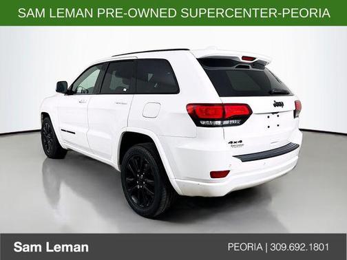 Bright White Clearcoat 2018 Jeep Grand Cherokee Altitude
