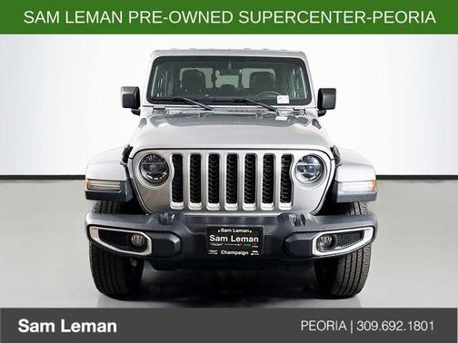 Billet Silver Metallic Clearcoat 2020 Jeep Gladiator Overland