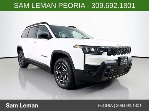 Bright White Clearcoat 2026 Jeep Cherokee Limited